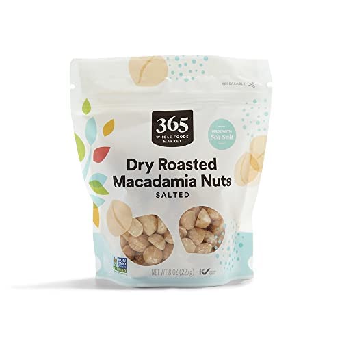 Oasis Fresh 365 by Whole Foods Market, Nuts Macadamia Organic, 8 Ounce