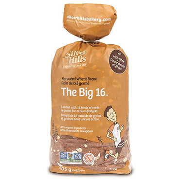 SILVER HILLS BAKERY Sprouted The Big 16 Bread, 22 OZ