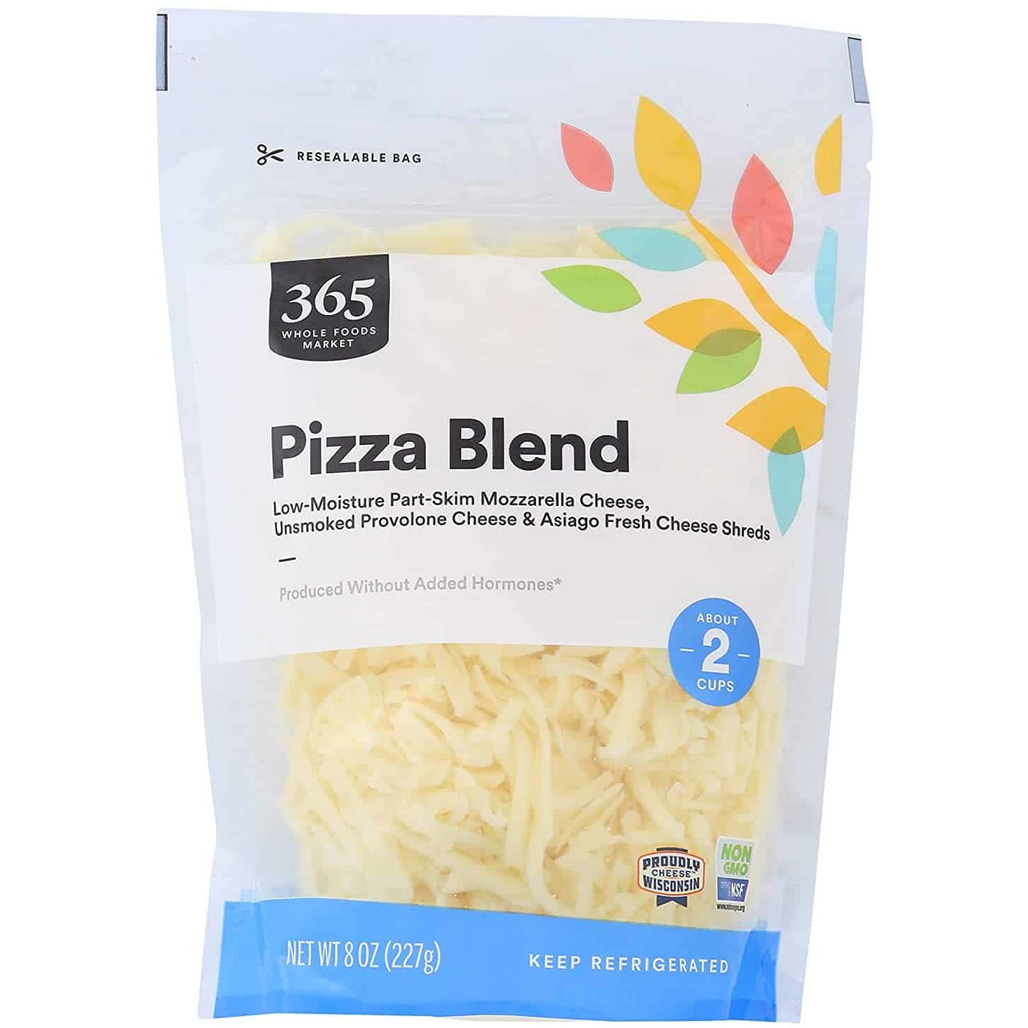 Oasis Fresh Cheese Shreds, Pizza Blend, 8oz